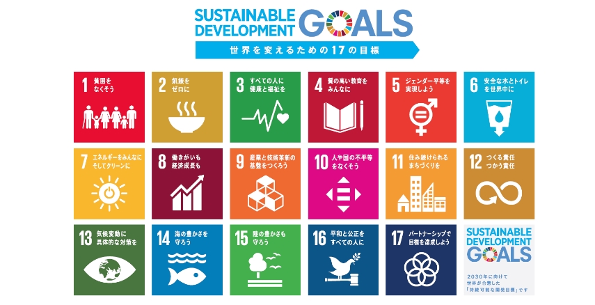 SDGsの１７の目標